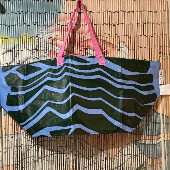 IKEA x Marimekko Bastua Reuseable Large Shopping Bag, Multi-Color / 405.426.37 - Picture 1 of 9
